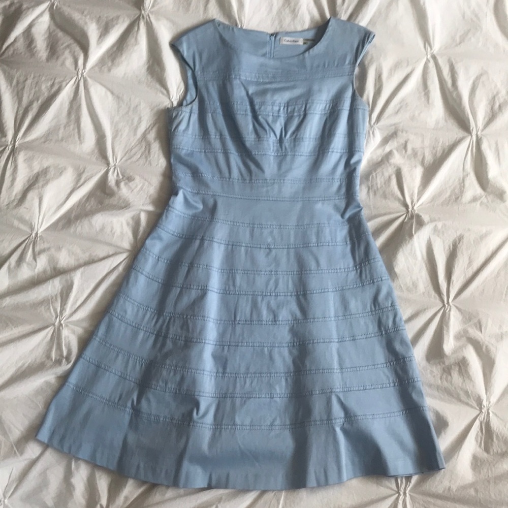Light blue Calvin Klein dress